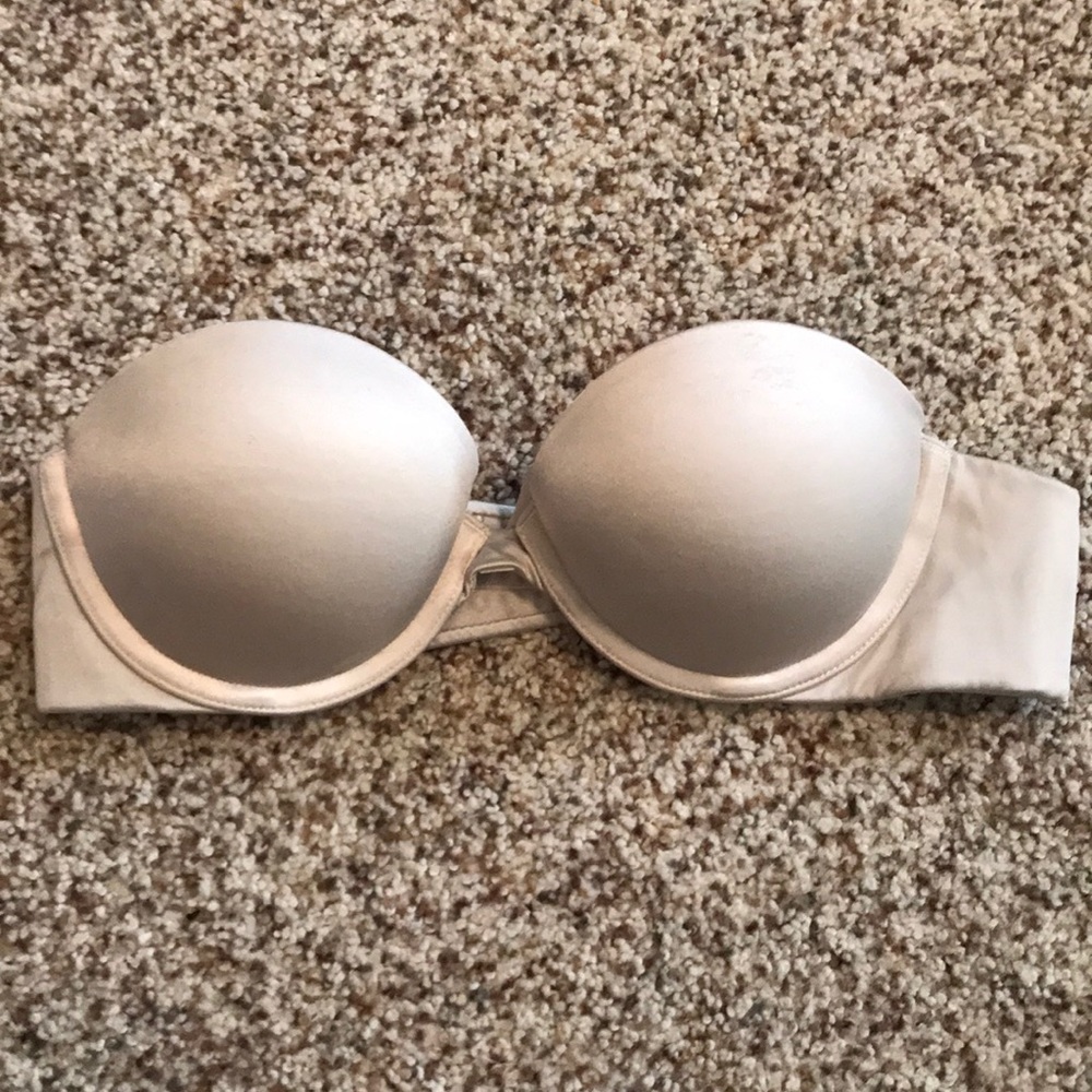 Strapless bra